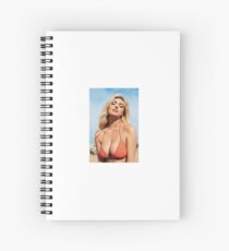 Kate Upton Spiral Notebook