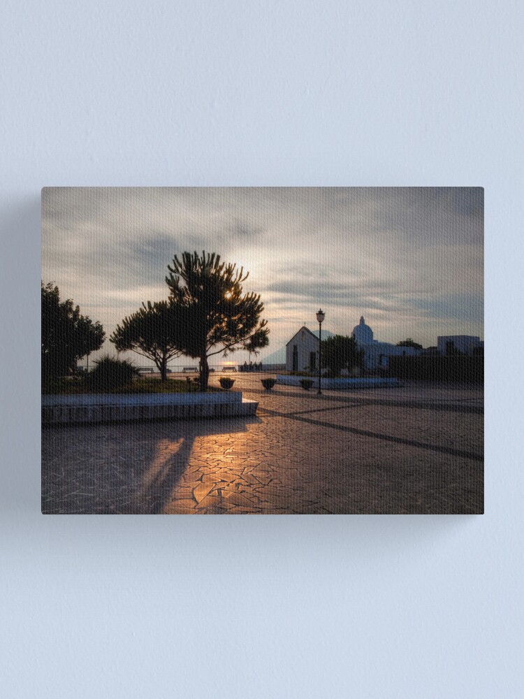 Alternate view of The last sunbeams Canvas Print