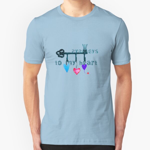 Keys to My Heart Slim Fit T-Shirt