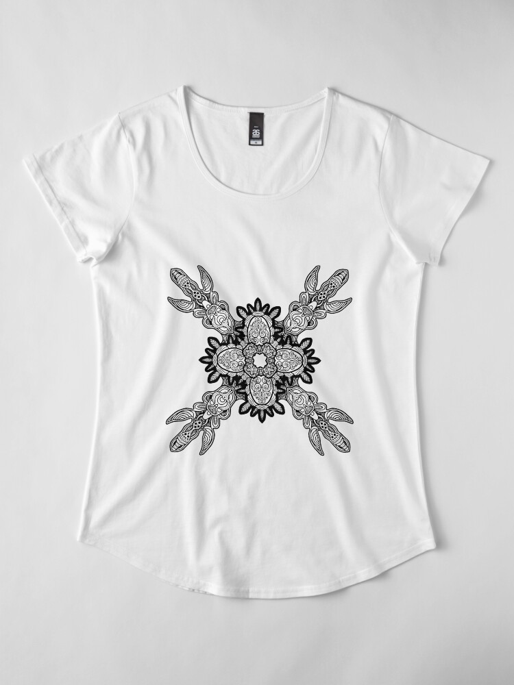 T-shirt premium échancré ''KPA11' : autre vue