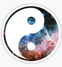 Thor's Helmet Nebula | Yin and Yang Symbol Sticker