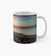 Woodside Beach Sunset Isle Of Wight Classic Mug