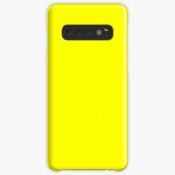 Bright Fluorescent Attack Orange Neon Samsung S10 Case