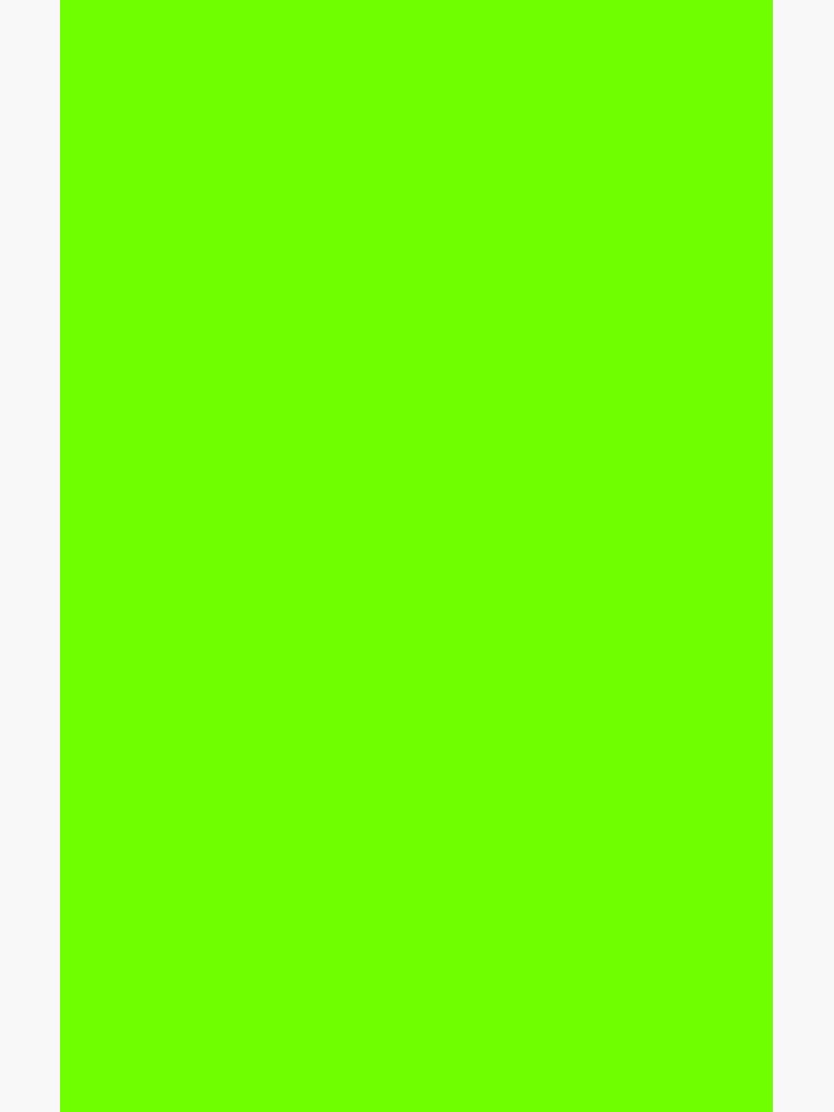 Super Bright Fluorescent Green Neon by podartist