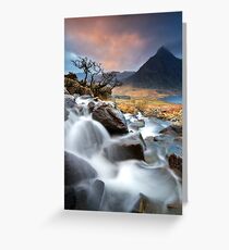 Tree and Tryfan Greeting Card