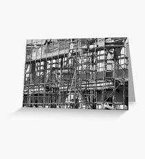 Building Site Greeting Card