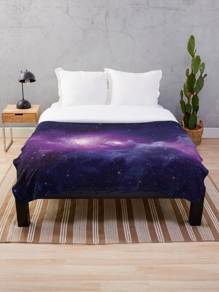 Aesthetic Purple Galaxy Bedroom