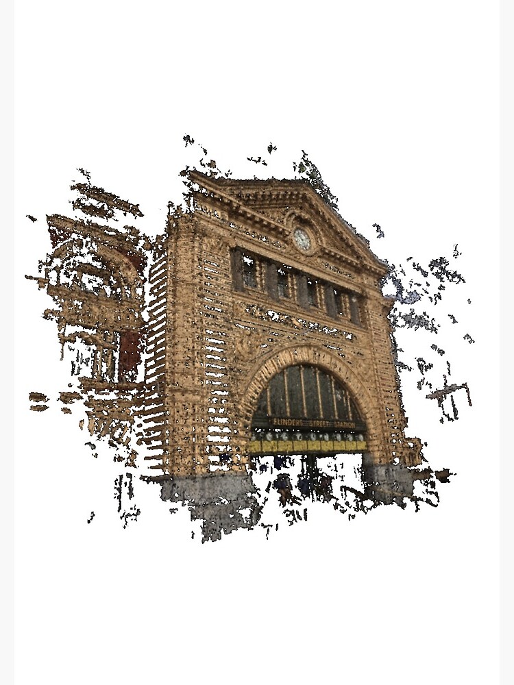 Flinders Street Station 3D by notamitchell