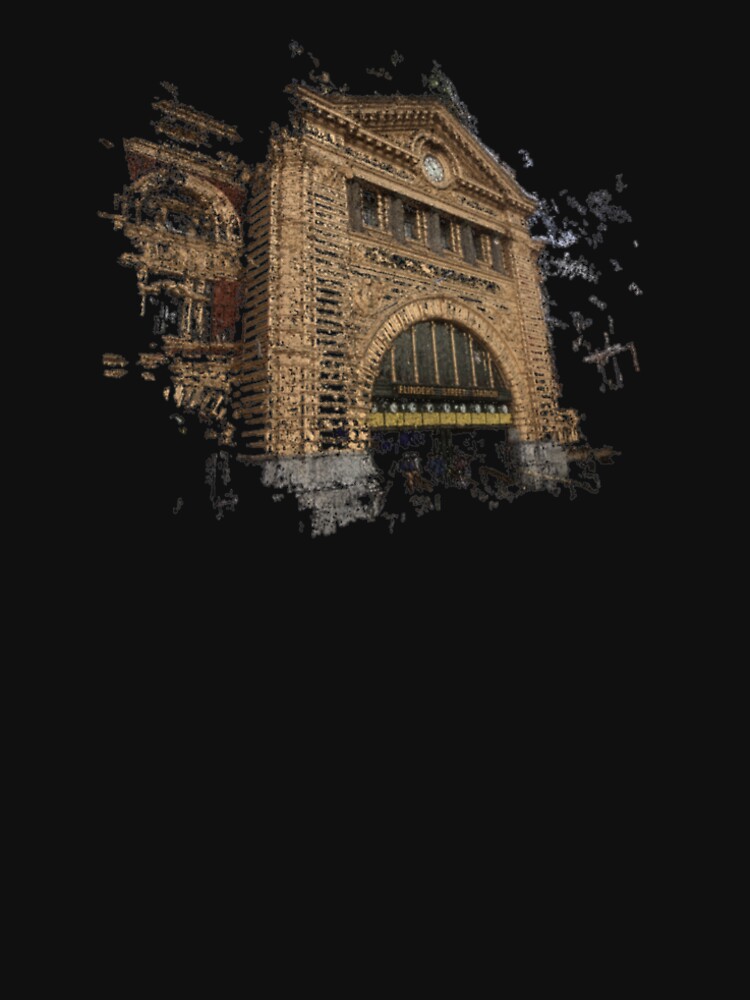 Flinders Street Station 3D by notamitchell