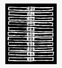 Brush Squares Photographic Print
