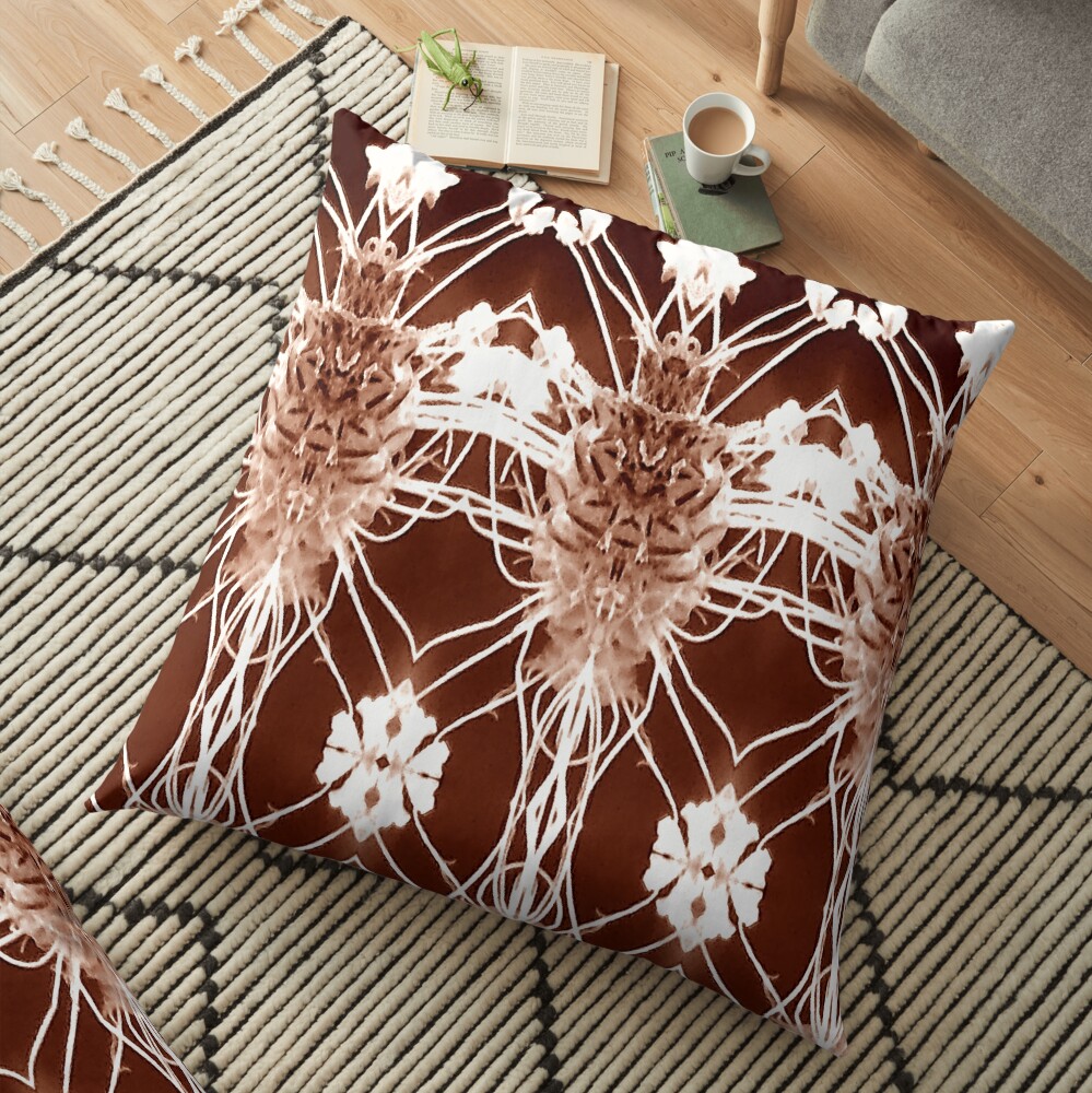 antique pattern Floor Pillow