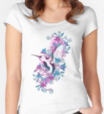 Spring Hummingbird Women's Fitted Scoop T-Shirt