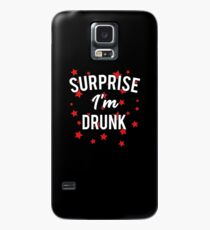 4. Juli Überraschung, ich bin betrunken Hülle & Klebefolie für Samsung Galaxy