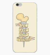 we are not things iPhone Case