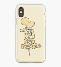 we are not things iPhone Case