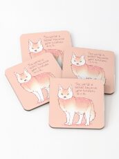 "The World is Better Because Your Kindness is in it." Encouraging Wolf Coasters