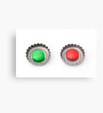 lids of soft drinks and confectionery Metal Print