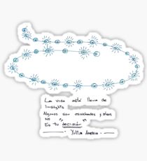 Einsichten des Lebens Sticker