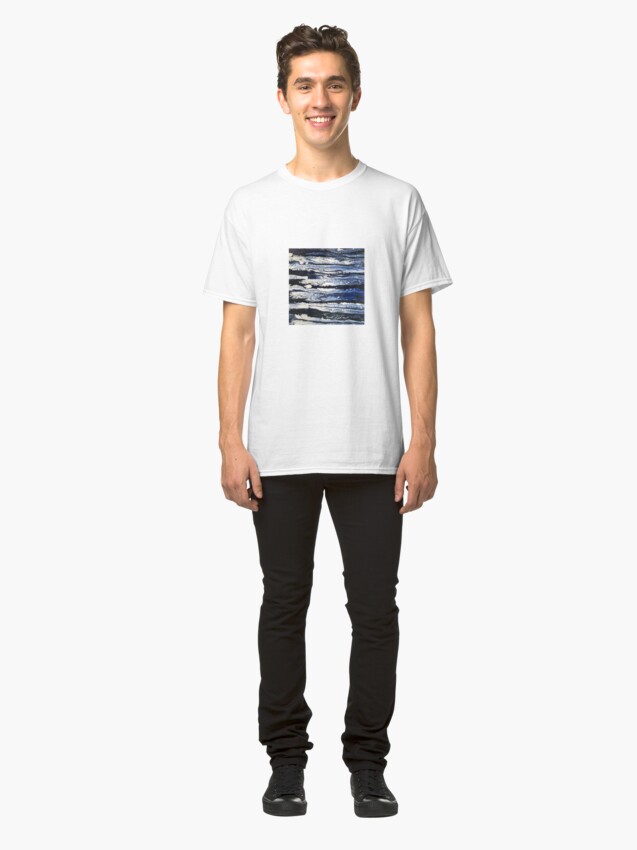 Alternate view of Moonlight Waves Classic T-Shirt