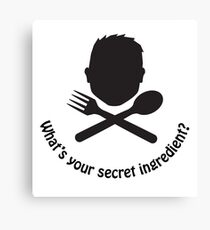 Secret Ingredient Canvas Print