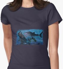 Whale Sharks Women's Fitted T-Shirt