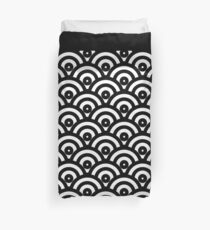 Japanese Wave Pattern Duvet Cover