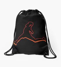 Basketball Dunking Silhouette Design Sendezeit Turnbeutel
