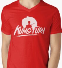 Kung Fury Men's V-Neck T-Shirt