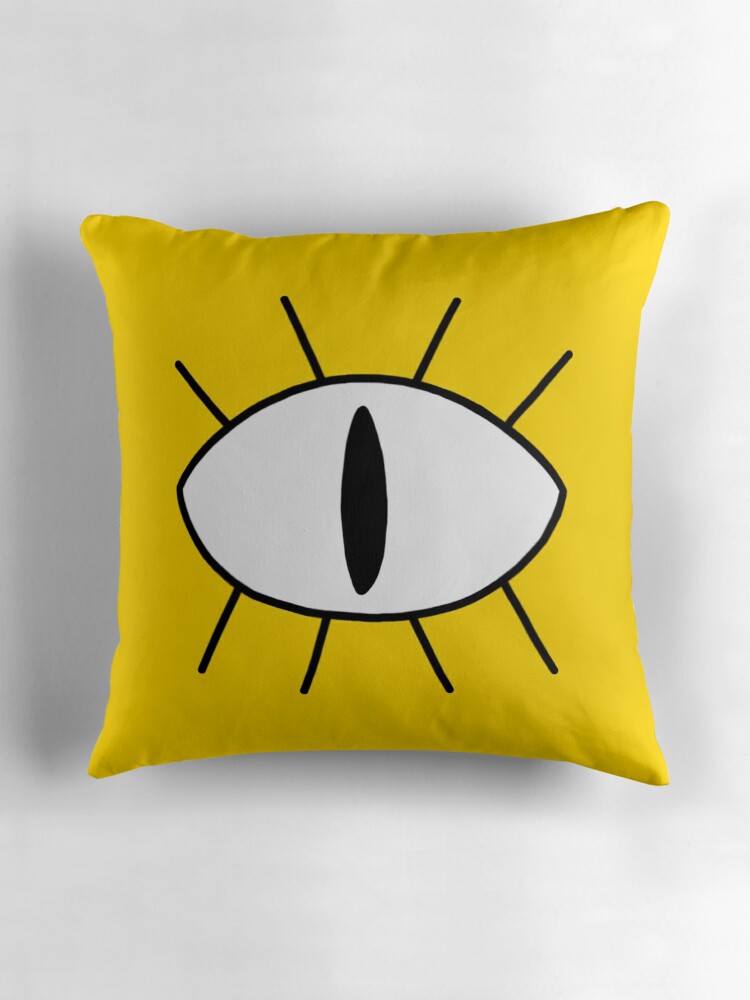 bill cipher spongebob pillow