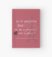 Anna and the French Kiss Quote Hardcover Journal