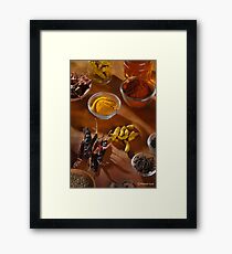 DICY SPICY Framed Print