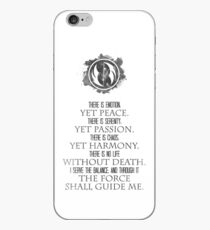 The Grey Jedi Code iPhone Case
