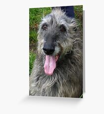 Hector...Gentle Giant. Greeting Card