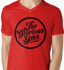 Dwhuha The Glorious Sons Tour 2019 V-Neck T-Shirt
