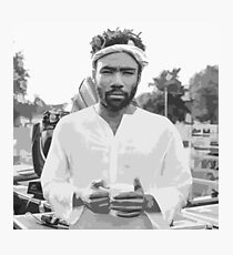 Bino B&W Photographic Print