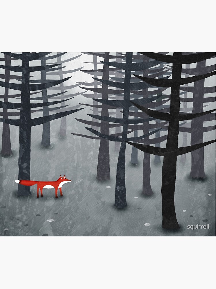 The Fox and the Forest by squirrell
