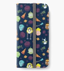 Final Space Character Pattern iPhone Wallet/Case/Skin