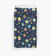 Final Space Character Pattern Duvet Cover