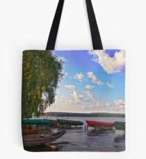 boat station Tote Bag