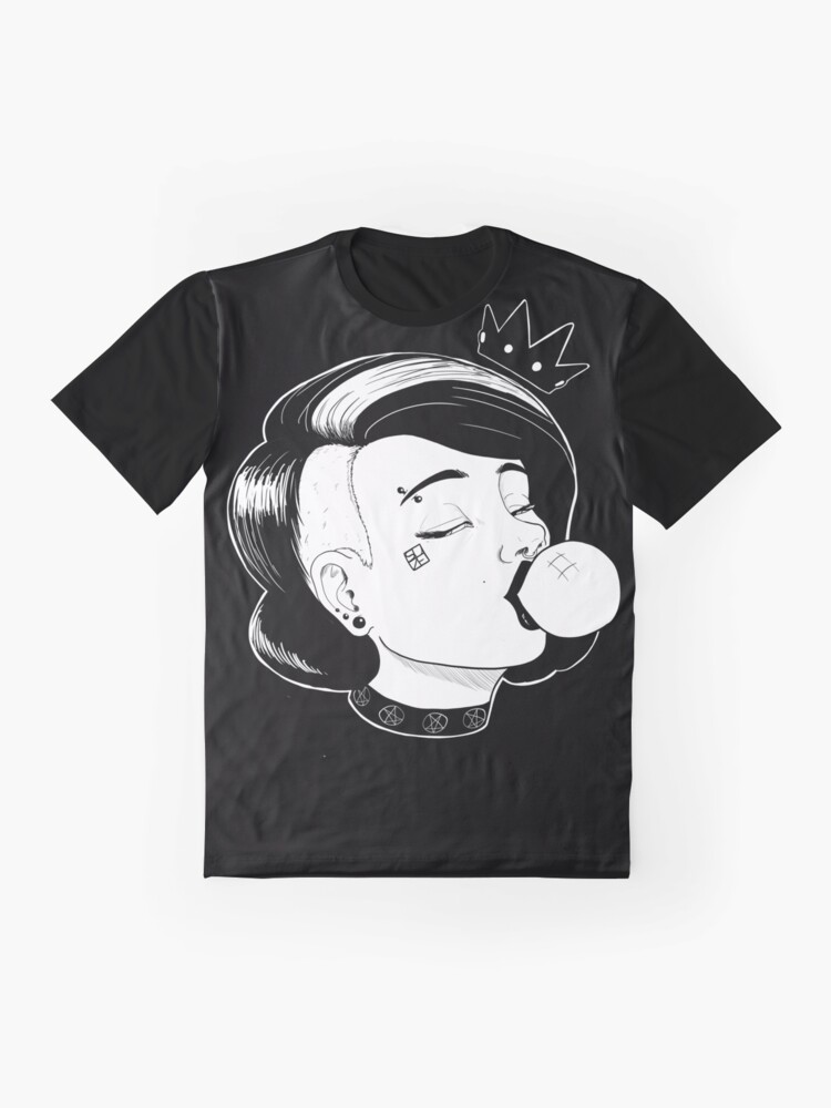 Alternate view of Punk Goth Pop Queen Graphic T-Shirt