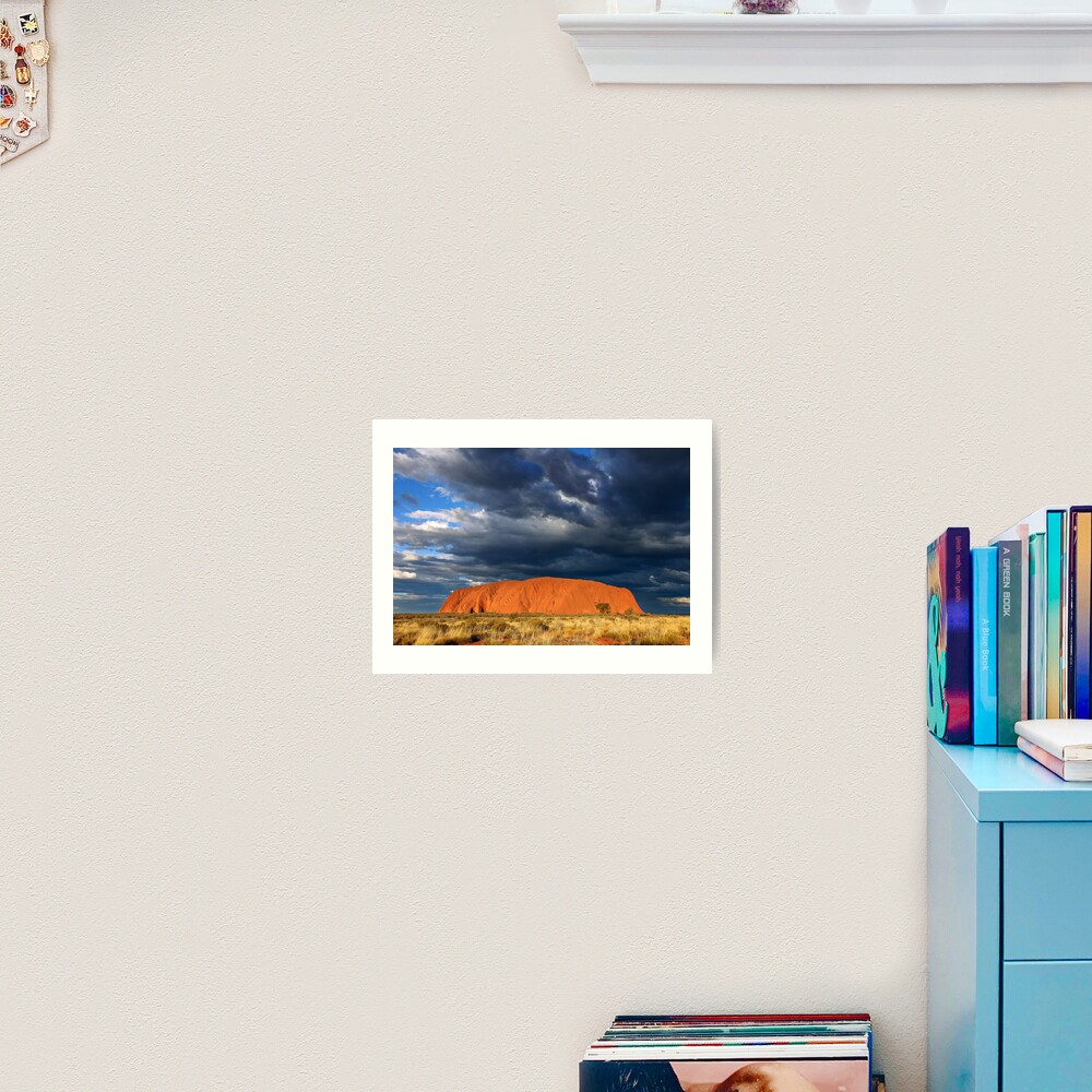 Ayers Rock (Uluru) Sunset, Australia Art Print