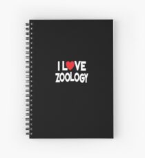I Love Zoology Spiralblock
