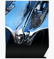 Black Cadillac.... Chrome Thingy Poster