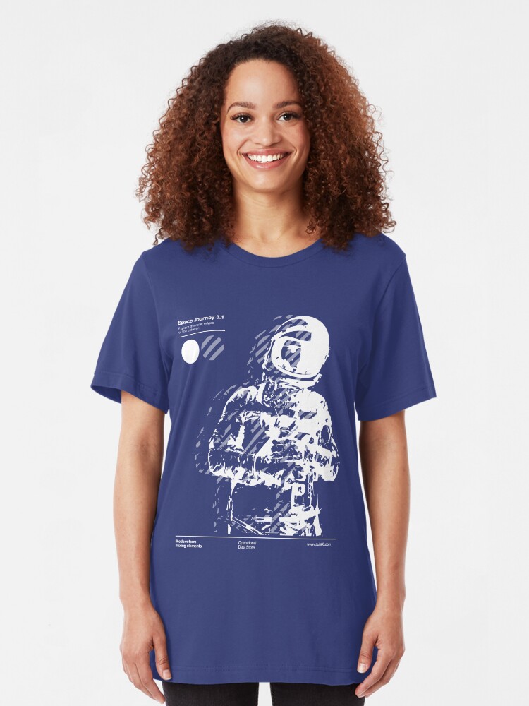 Alternate view of Space Journey 3.1 Slim Fit T-Shirt