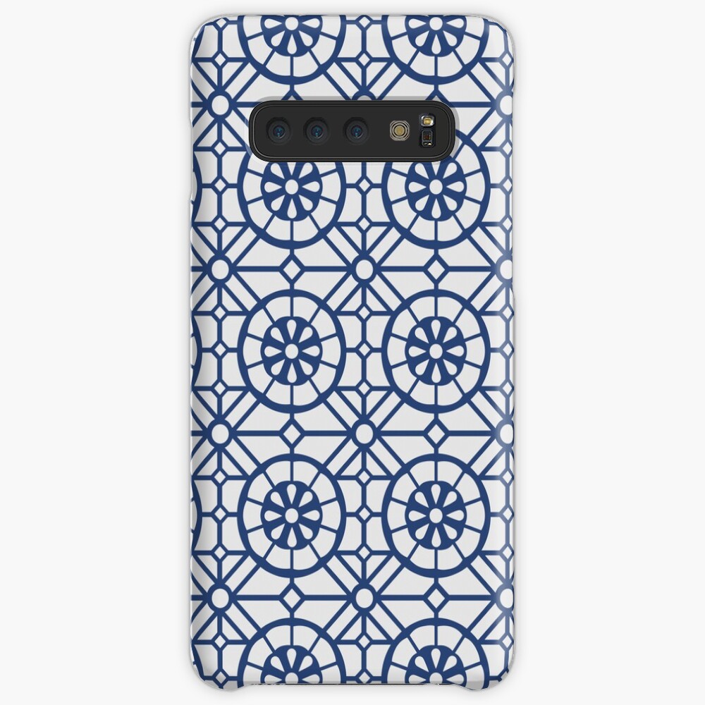 Azul Tiles (Blue on White) Case & Skin for Samsung Galaxy