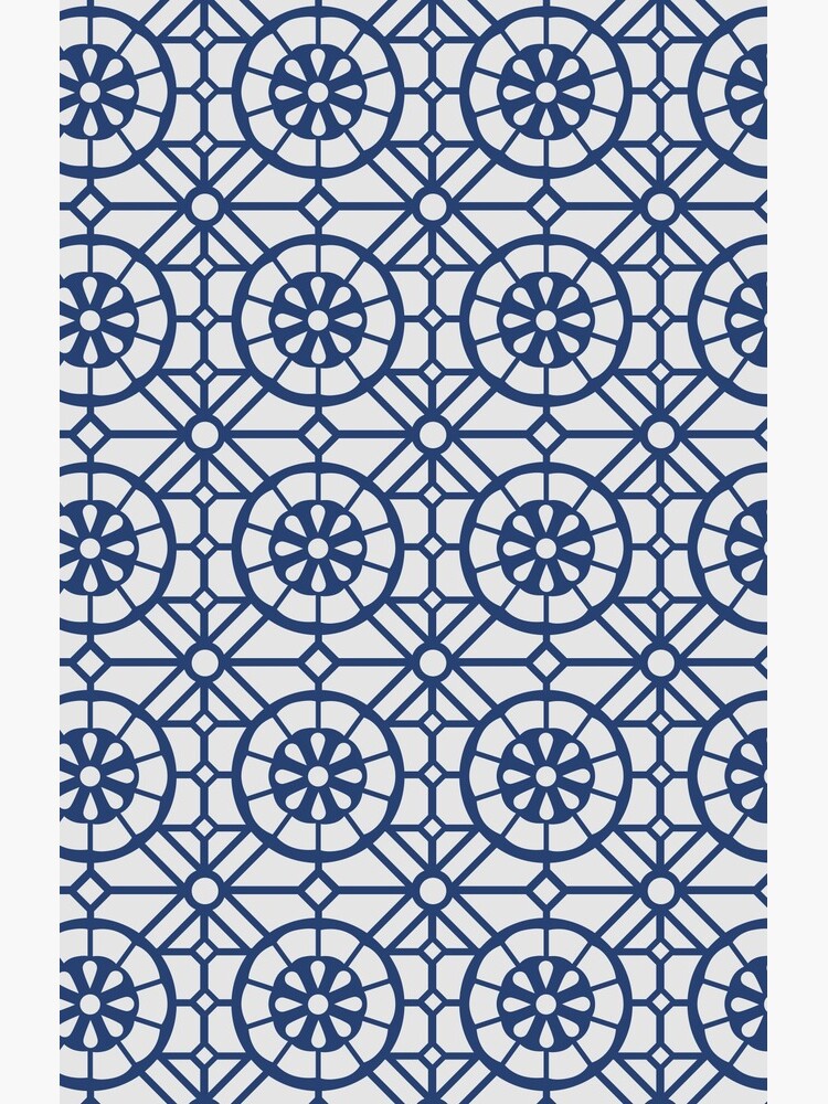 Azul Tiles (Blue on White) by lalainelim