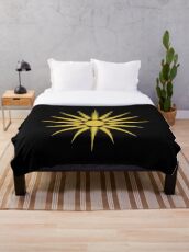 Vergina Star Throw Blanket