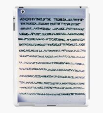 Apathy iPad Case/Skin