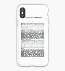 Herz der Dunkelheit von Joseph Conrad iPhone-Hülle & Cover