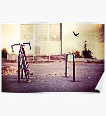 Abandoned bike Poster